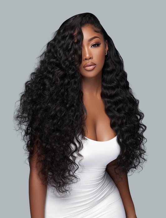 Virgin Curly Frontal Wig