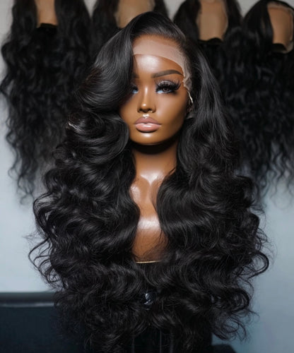 Virgin Body Wave Frontal Wig
