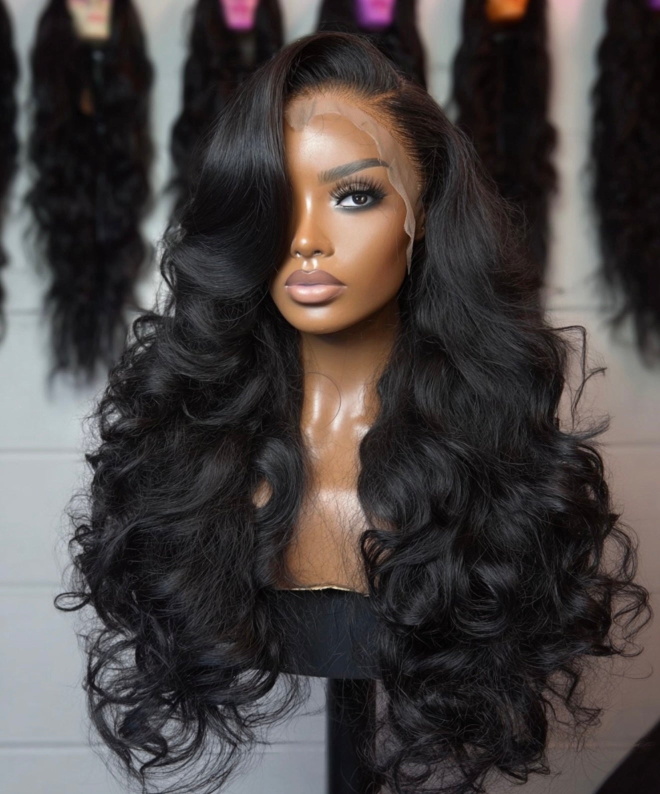 Virgin Body Wave Frontal Wig